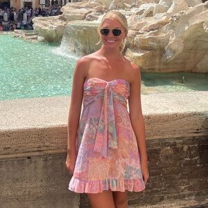 For Love and Lemons Teagan Mini Dress